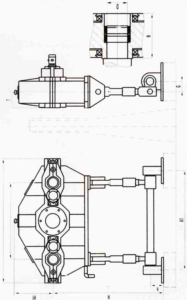 TSH型三環(huán)式全懸掛柔性傳動裝置及型號標記