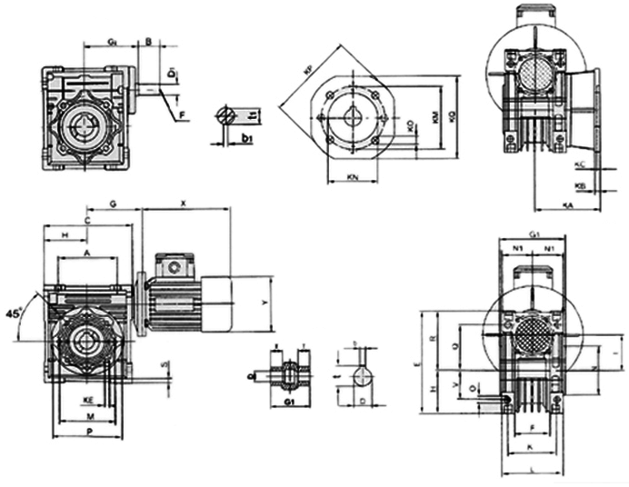 WJL系列蝸桿減速機(jī)