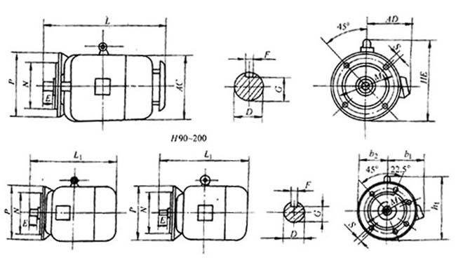 YKZ��FXZ�����ƄӮ���늄әC���γߴ磨H80��H160��
